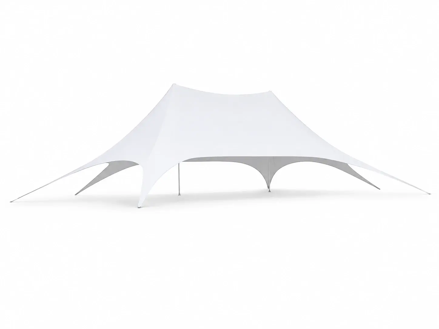 Grande tente étoile blanche 22 m x 16 m