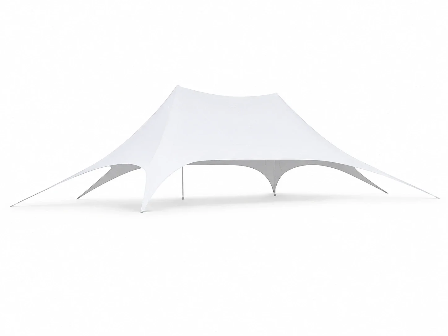 Grande tente étoile blanche 22 m x 16 m